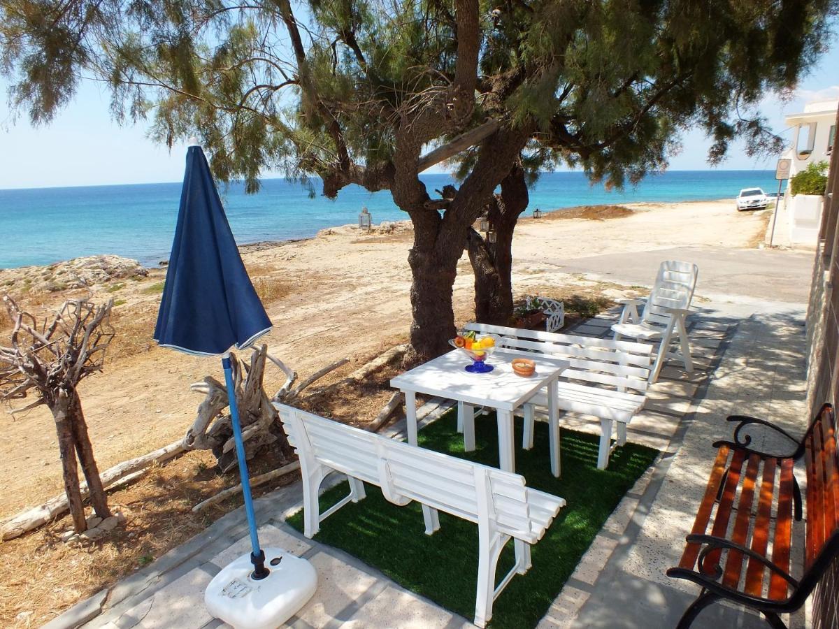 Casa Fronte Mare Villa Марина ди Манкаверза Екстериор снимка