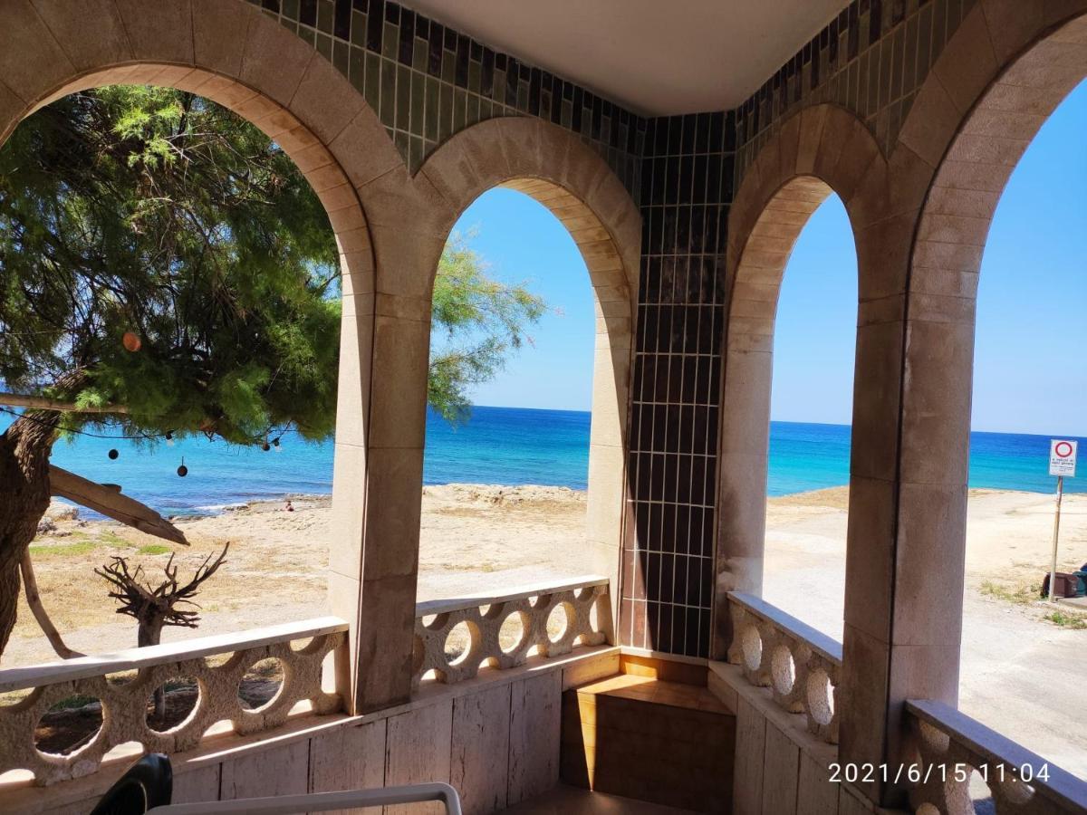 Casa Fronte Mare Villa Марина ди Манкаверза Екстериор снимка