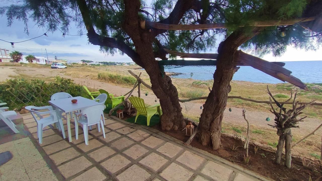Casa Fronte Mare Villa Марина ди Манкаверза Екстериор снимка
